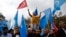 Turkiyada yashayotgan uyg'urlar namoyishi