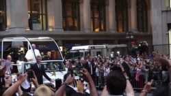 Pope Francis Blesses Faithful in NYC