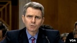 Надзвичайний посол Джеффрі Пайятт на слуханнях у Сенаті США.