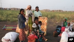 በሱዳን ጋደሪፍ የስደተኛ ጣቢያ የሚገኙ ኢትዮጵያውያን