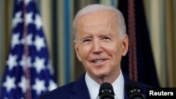 FILE PHOTO: Rais wa Marekani Joe Biden 
