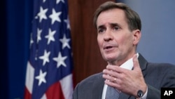 جان کربی، سخنگوی پنتاگون. آرشیو