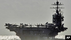 Wani jirgin ruwan dakon jiragen yaki na Amurka