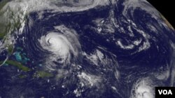 Se prevén intensas lluvias en la Islas Vírgenes, Puerto Rico y partes del norte de las Antillas menores hasta mañana.