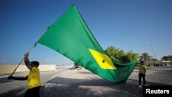 ARCHIVO - El actual presidente de Brasil, Jair Bolsonaro, perdió las elecciones del 30 de octubre frente a su rival Luiz Inácio Lula da Silva.