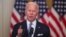 Joe Biden speaks about Afghanistan at the White House in Washington