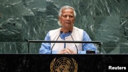 ကုလသမဂ္ဂ အထွေထွေညီလာခံမှာ ဘင်္ဂလားဒေ့ရှ်နိုင်ငံအကြီးအကဲ Muhammad Yunus မိန့်ခွန်းပြောဆို