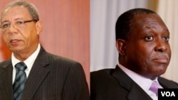 General Manuel Vieira Dias - Kopelipa (esquerda), antigo vice-presidente de Angola, Manuel Vicente, ambos investigados em Portugal