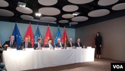 Predstavnici stranaka koje su potpisale Memorandum o saradnji