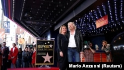 Річард Бренсон з дружиною