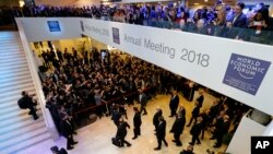 Президент США Трамп прибув на форум в Давосі 