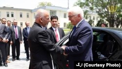 دا افغانستان ته د جرمني د جمهور رئیس په توکه د ښاغلي شتاین مایر لومړی سفر دی