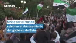 Sirios en todo el mundo celebraron el fin del gobierno de Assad
