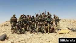 عکس آرشیف گروهی از سربازان اجیر گروه واگنر را در یک محل نا معلوم نشان می‌دهد، این عکس را قوای مسلح اوکراین نشر کرده است.