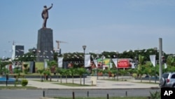 Praça da Independência acolhe manifestação em Luanda