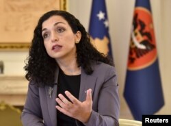 Predsednica Kosova Vjosa Osmani (Foto: Reuters/Laura Hasani)