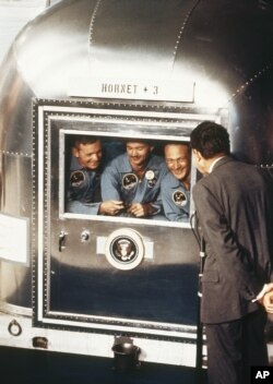 President Nixon greeted Apollo 11 astronauts