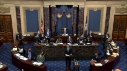 美国国会参议院表决大厅（资料照）