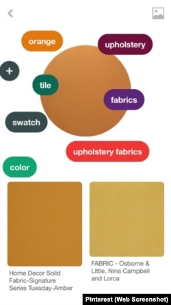 Pinterest Lens Color