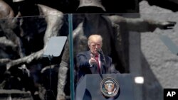 اولین سخنرانی عمومی رئیس جمهوری آمریکا در اروپا