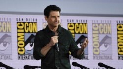 Tom Kruz predstavlja film "Top Gan - Maverik" na sajmu stripa Komikon 2019.