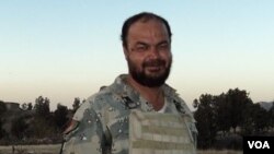 نجیب الله ساتنمن پولیس سرحدی افغانستان که شب گذشته در درگیری با نظامیان پاکستانی در ولسوالی برمل پکتیکا جان باخت.