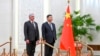 ARCHIVO - El presidente de Cuba, Miguel Díaz-Canel Bermúdez, a la izquierda, y el presidente de China, Xi Jinping, durante una ceremonia de bienvenida en el Gran Salón del Pueblo en Beijing, el viernes 25 de noviembre de 2022. Xinhua via AP