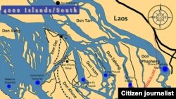 នេះ​ជា​ផែនទីនៃ​វារីអគ្គិសនី Don Sahong។