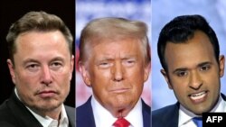 Դոնալդ Թրամփը, Իլոն Մասկը և Վիվեկ Ռամասվամին