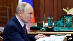 Ռուսաստանի նախագահ Վլադիմիր Պուտինը։ Կրեմլ, փետրվար 5, 2025թ․։