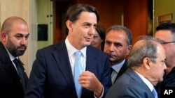 آموس هاشتاین، فرستاده ویژه آمریکا در امور لبنان، پس از دیدار با نبیه بری، رئیس مجلس لبنان (دوشنبه ۱۴ اسفند ۱۴۰۲)