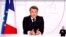 Tổng thống Pháp Emmanuel Macron trong bài phát biểu trước quốc dân qua truyền hình về an ninh châu Âu