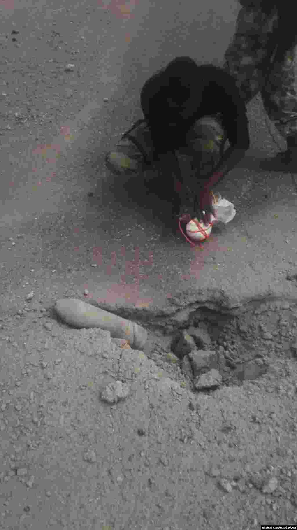 Bama Bamai Da 'Yan Boko Haram Suka Binne Akan Hanyar Zuwa Pulka