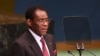 Teodoro Obiang Nguema Mbasogo, président de la Guinée équatoriale, à New York, le 24 septembre 2018.