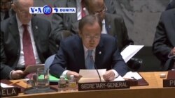 VOA60 DUNIYA: AMERICA Babban Sakarataren Majalisar Dunkin Duniya Ban Ki-moon Ya Ce, Maris 11, 2016