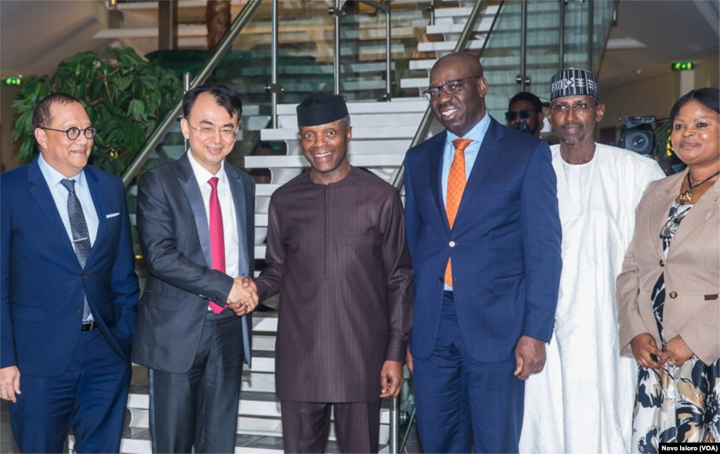 Ma'aikatan Kamfanin NetDragon Sun Kaiwa Yemi Osinbajo Ziyara