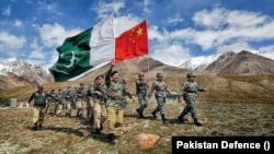 په نږدې ورځو کې چینايي او پاکستاني ځواکونو په پاکستان کې د ترهګرۍ ضد مشترکه مشقونه هم کړي دي