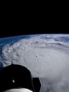 Pogled na uragan Milton iz svemira
