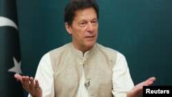 Pokiston Bosh vaziri Imron Xon 