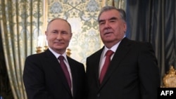 Vladimir Putin va Imomali Rahmon, Mosvka, 21-noyabr, 2023 