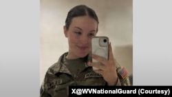 2025年11月26日在美国首都华盛顿发生的恐怖袭击中遭枪击的国民警卫队女兵萨拉·贝克斯特罗姆。贝克斯特罗姆27日因伤势过重不治身亡。