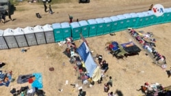 Las autoridades estadounidenses cerraron el tráfico a vehículos y peatones en ambas direcciones en el único cruce fronterizo en Del Rio, Texas. Foto: VOA / César Contreras.