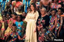 Меланія Трамп у Національному театрі в Найробі, Кенія, 5 жовтня 2018 року