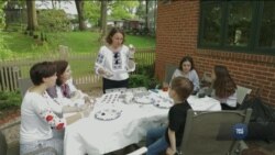 Вашингтонські українці зібралися на майстер-клас із розпису писанок. Відео