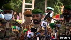 Le colonel Assimi Goïta, le 22 septembre 2020.