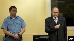 Zdravko Tolimir u sudnici Haškog tribunala