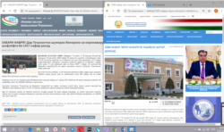 Rasmiy raqamlar eʼlon qilingan davlatga tegishli saytlar