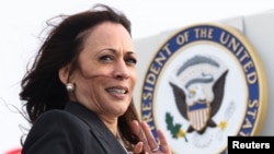 U.S. Vice President Kamala Harris visits Vandenberg Space Force Base in Lompoc