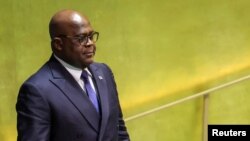 Rais Felix Tshisekedi, akihudhuria kikako cha 78 cha Baraza Kuu la Umoja wa Mataifa