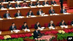 人大副委員長王兆國就刑法修正案做出說明